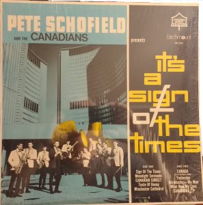 Pete Schofield - It's A Sign of the times - front cover
