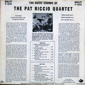 Back cover of the 1959 album