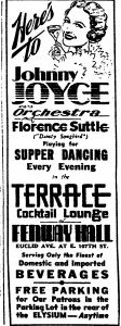 Florence Suttle at the Terrace Cocktail Lounge