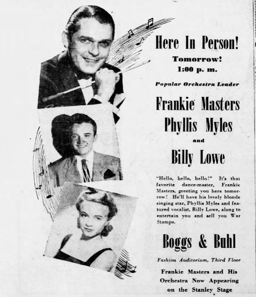 Frankie Masters & Billy Lowe