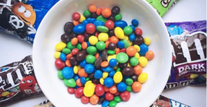 A Bowl Of M&Ms