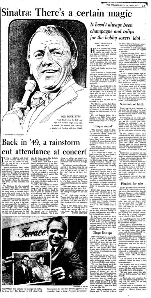 The Toronto Star May 3, 1975