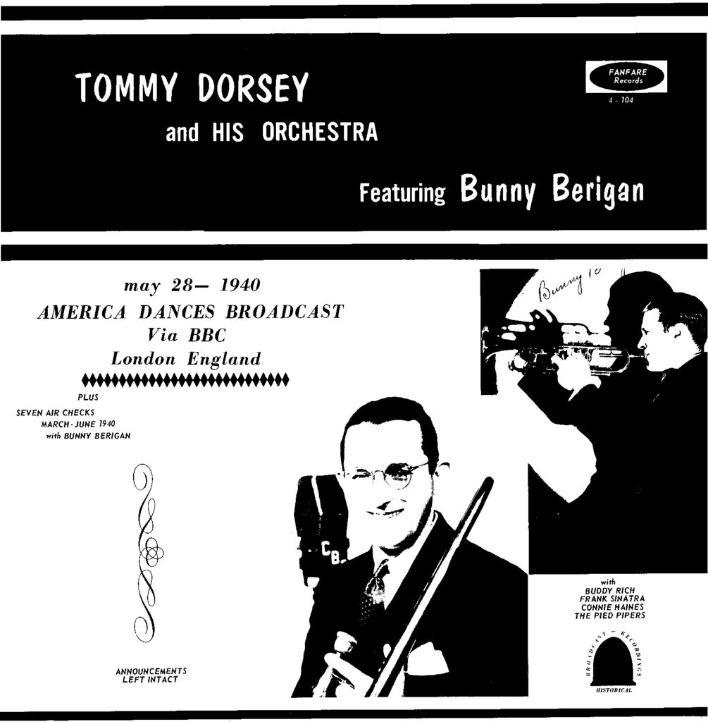 Tommy Dorsey featuring Bunny Berigan