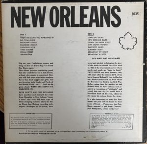 Pete Hurtz And His Dixiaires – Midnight In New Orleans Rear