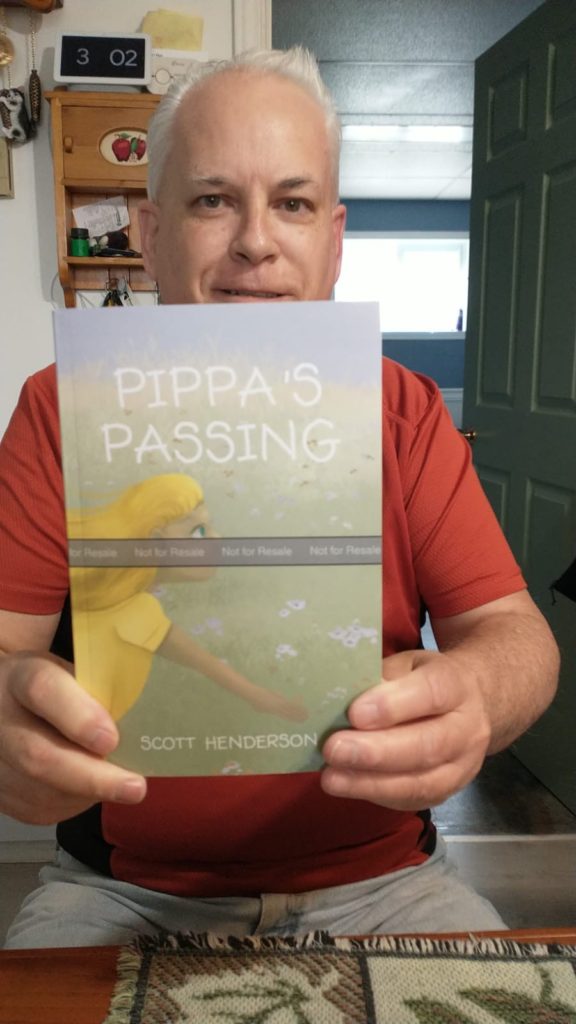 Scott with Pippa's Passing Proof